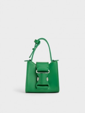 Charles And Keith Ivy Top Handle Mini Bag Green | PHILIPPINES N736