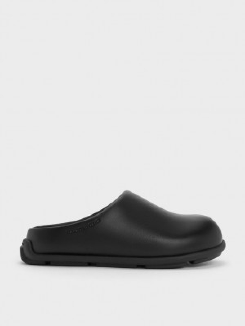 Charles And Keith Molly Flat Mules Black | PHILIPPINES P360